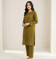 2pc Zari Cambric Cotton