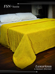 Luxury 4 season AC Emboss Fleece Blanket