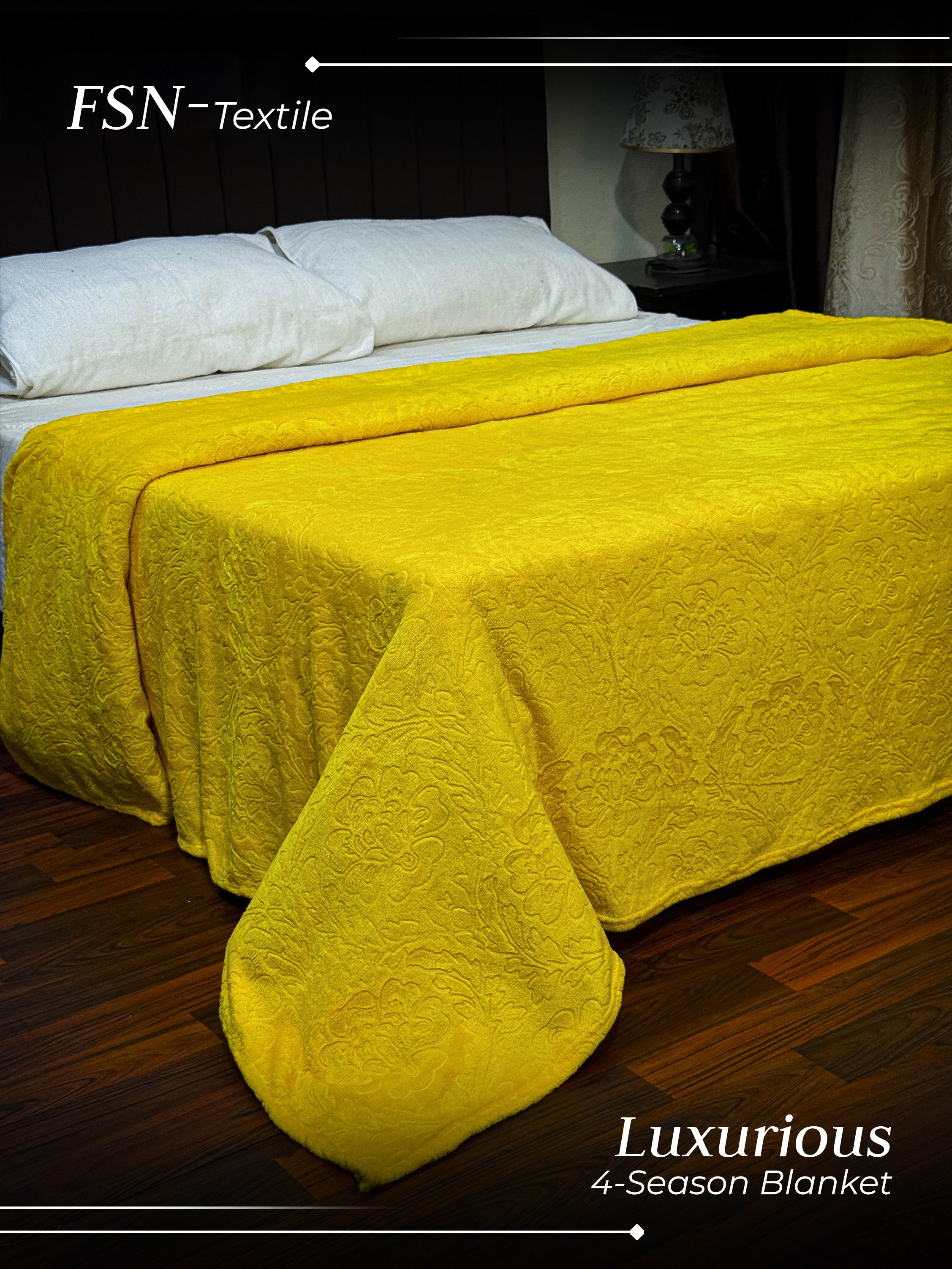 Luxury 4 season AC Emboss Fleece Blanket